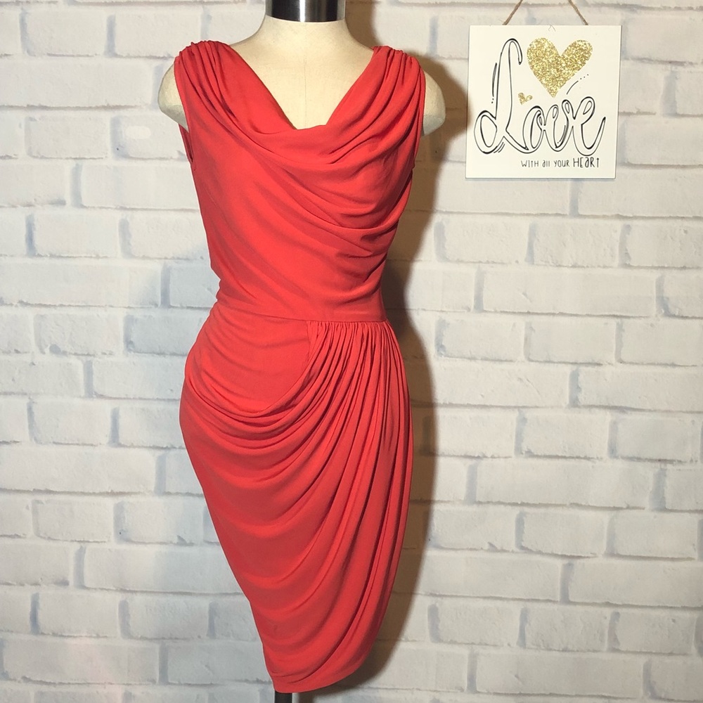 C&T  Costello Jersey Gather Waist Cowl size 4